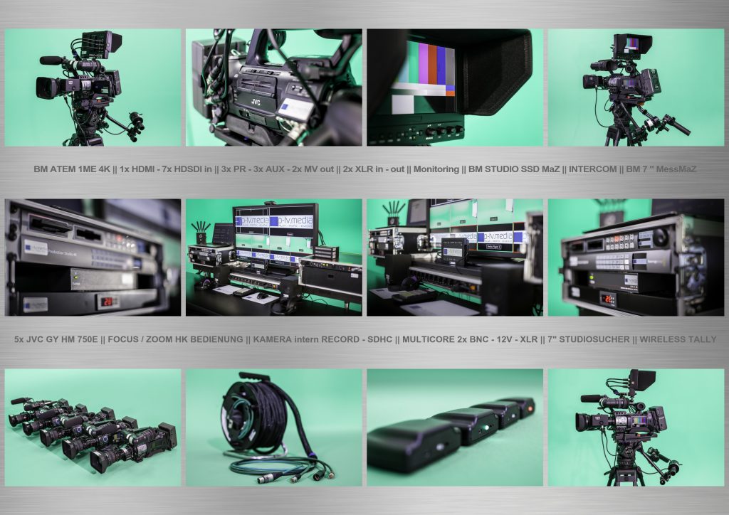 p-tv.media - HD Regie mit Kameras